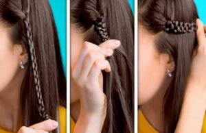 Fashionable techniques and hairstyles